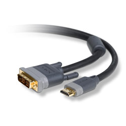 BELKIN PUREAV Belkin PureAV HDMI Interface-to-DVI Video Cable- 100ft