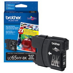 BROTHER INT L (SUPPLIES) Brother High Yield Black Ink Cartridge For MFC-6490CW Printer - Black (LC65HYBK)