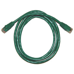 CP TECHNOLOGIES CP TECH Cat. 5e Patch Cable - 1 x RJ-45 - 1 x RJ-45 - 25ft - Green