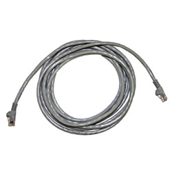 CP TECHNOLOGIES CP TECH Cat. 5e Patch Cable - 1 x RJ-45 - 1 x RJ-45 - 50ft - Light Gray