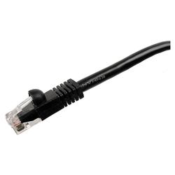 CABLES UNLIMITED Cables Unlimited 14ft Black Cat5e Snagless Patch Cable - 1 x RJ-45 - 1 x RJ-45 - 14ft - Black