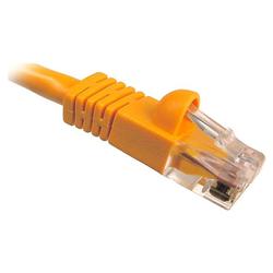 CABLES UNLIMITED Cables Unlimited 25ft Orange Cat5e Snagless Patch Cable - 1 x RJ-45 - 1 x RJ-45 - 25ft - Orange