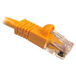CABLES UNLIMITED Cables Unlimited 50ft Orange Cat5e Snagless Patch Cable - 1 x RJ-45 - 1 x RJ-45 - 50ft - Orange