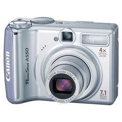 Canon PowerShot A550 7.1 Megapixel Digital Camera with 4x Optical Zoom