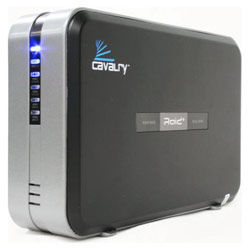 Cavalry Storage Cavalry 2TB Hard Drive - Triple Interface (USB 2.0 & FireWire 400/800) 2-bay RAID - External Hard Drive