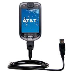 Gomadic Classic Straight USB Cable for the AT&T SX66 PPC with Power Hot Sync and Charge capabilities - Gomad