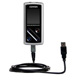 Gomadic Classic Straight USB Cable for the Cowon iAudio 6 with Power Hot Sync and Charge capabilities - Goma