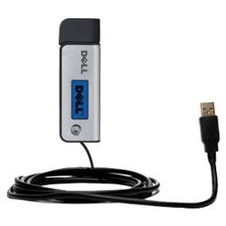 Gomadic Classic Straight USB Cable for the Dell DJ Ditty with Power Hot Sync and Charge capabilities - Gomad