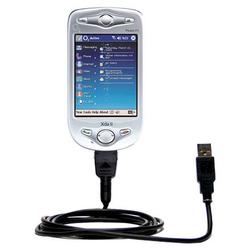 Gomadic Classic Straight USB Cable for the HTC Himalaya with Power Hot Sync and Charge capabilities - Gomadi