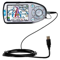Gomadic Classic Straight USB Cable for the Magellan Roadmate 860T with Power Hot Sync and Charge capabilitie