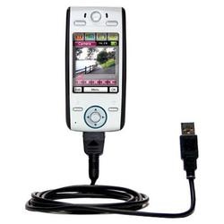 Gomadic Classic Straight USB Cable for the Motorola E680 with Power Hot Sync and Charge capabilities - Gomad
