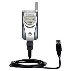Gomadic Classic Straight USB Cable for the Motorola T730 with Power Hot Sync and Charge capabilities - Gomad