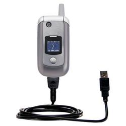 Gomadic Classic Straight USB Cable for the Motorola V975 with Power Hot Sync and Charge capabilities - Gomad