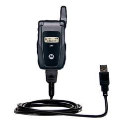 Gomadic Classic Straight USB Cable for the Nextel i560 with Power Hot Sync and Charge capabilities - Gomadic