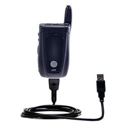 Gomadic Classic Straight USB Cable for the Nextel i670 with Power Hot Sync and Charge capabilities - Gomadic