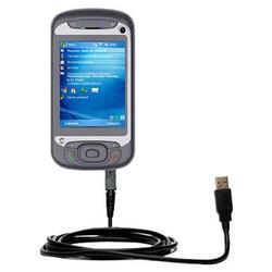 Gomadic Classic Straight USB Cable for the Qtek 9600 with Power Hot Sync and Charge capabilities - B