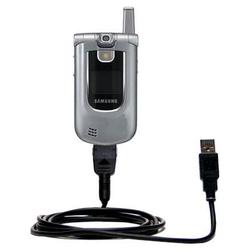 Gomadic Classic Straight USB Cable for the Samsung SCH-A890 with Power Hot Sync and Charge capabilities - Go