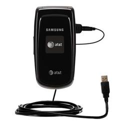 Gomadic Classic Straight USB Cable for the Samsung SGH-A117 with Power Hot Sync and Charge capabilities - Go
