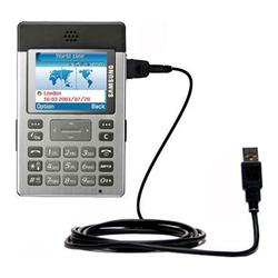 Gomadic Classic Straight USB Cable for the Samsung SGH-P300 with Power Hot Sync and Charge capabilities - Go