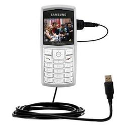 Gomadic Classic Straight USB Cable for the Samsung SGH-T519 with Power Hot Sync and Charge capabilities - Go