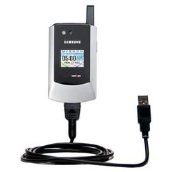 Gomadic Classic Straight USB Cable for the Samsung SGH-X426 with Power Hot Sync and Charge capabilities - Go