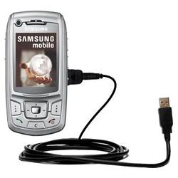 Gomadic Classic Straight USB Cable for the Samsung SGH-Z400 with Power Hot Sync and Charge capabilities - Go