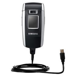 Gomadic Classic Straight USB Cable for the Samsung SGH-ZV50 with Power Hot Sync and Charge capabilities - Go