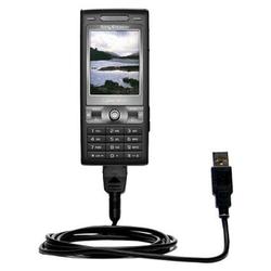 Gomadic Classic Straight USB Cable for the Sony Ericsson k790c with Power Hot Sync and Charge capabilities -