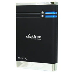 Clickfree 120GB USB 2.0 5400RPM Portable Hard Drive