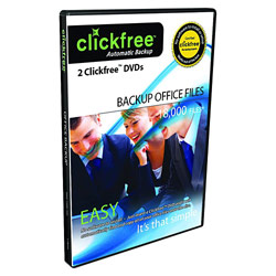 Clickfree DVD Office Backup - 2 Pack