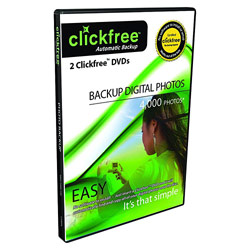 Clickfree DVD Photo Backup - 2 Pack