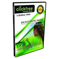 Clickfree DVD Photo Backup - 3 Pack