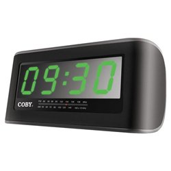 Coby Electronics CR-A108 Digital Jumbo Alarm Clock Radio - LED