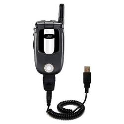 Gomadic Coiled USB Cable for the Nextel i710 with Power Hot Sync and Charge capabilities - Brand w/