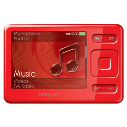 Creative Labs Creative ZEN 4GB - Red