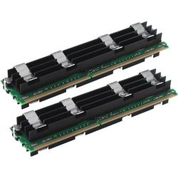 CRUCIAL TECHNOLOGY Crucial 4GB DDR2 SDRAM Memory Module - 4GB (2 x 2GB) - 800MHz DDR2-800/PC2-6400 - ECC - DDR2 SDRAM - 240-pin DIMM (CT2KIT25672AP80E)