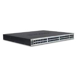 D-LINK SYSTEMS D-Link DES-3252P Smart Switch with PoE - 2 x SFP (mini-GBIC) Shared - 48 x 10/100Base-TX LAN, 4 x 1000Base-T Uplink