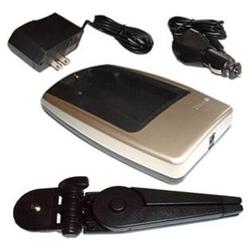 HQRP Desktop Battery Charger for Canon Digital IXUS 700, IXUS 750, Digital IXUS I Digital Camera + Tripod