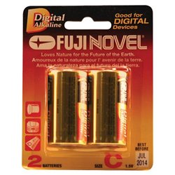 Fuji Novel Digitil Alk Battry C 2pk