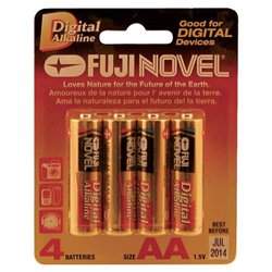 Fuji Novel Digtal Alk Battry Aa 4 Pk