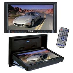 Pyle Double Din Touch Screen 7'' TFT-LCD Monitor w/DVD/CD/MP3/AM/FM/Bluetooth