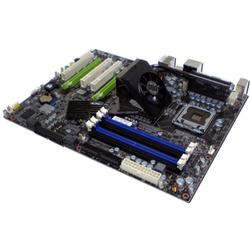 EVGA nForce 750i SLI Desktop Board - nVIDIA 750i Ultra - Socket T - 1333MHz, 1066MHz FSB - 8GB - DDR2 SDRAM - DDR2-1066/PC2-8500, DDR2-800/PC2-6400, DDR2-667/PC