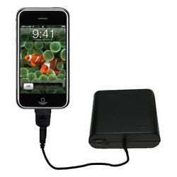 Gomadic Emergency AA Battery Charge Extender for the Apple iPhone - Brand w/ TipExchange Technology