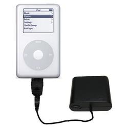 Gomadic Emergency AA Battery Charge Extender for the Apple iPod - Brand w/ TipExchange Technology
