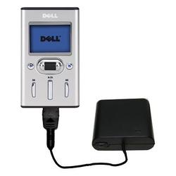 Gomadic Emergency AA Battery Charge Extender for the Dell Pocket DJ 30GB - Brand w/ TipExchange Tech