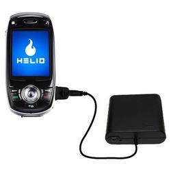 Gomadic Emergency AA Battery Charge Extender for the Helio HERO - Brand w/ TipExchange Technology