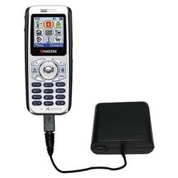 Gomadic Emergency AA Battery Charge Extender for the Kyocera KX13 - Brand w/ TipExchange Technology