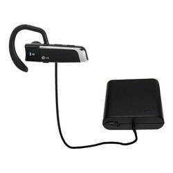 Gomadic Emergency AA Battery Charge Extender for the LG HBM-300 - Brand w/ TipExchange Technology