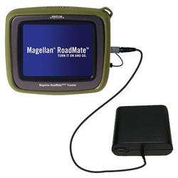 Gomadic Emergency AA Battery Charge Extender for the Magellan Crossover GPS 2500T - Brand w/ TipExch