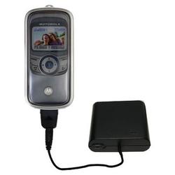 Gomadic Emergency AA Battery Charge Extender for the Motorola E380 - Brand w/ TipExchange Technology